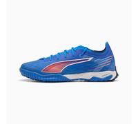 PUMA Ultra 6 Pro Cage TT Football Boots Unisex, Ultra Blue/White/Glowing Red, size 7