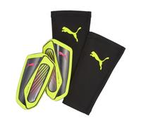 Puma ULTRA FLEX Adult Unisex Shinguards Size: Medium, Colour: Yellow