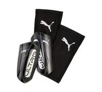 Puma ULTRA Flex Shinguards Size: Medium, Colour: Black