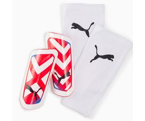 Puma ULTRA Flex Sleeve Shin Guards Colour: White, Size: Large