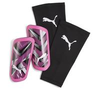 Puma ULTRA Flex Sleeve Shin Guards Size: Large, Colour: Pink