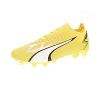 Puma Ultra Match Firm Ground Football Boots 8 Yellow/White