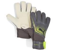PUMA Ultra Play Rc Goalkeeper Gloves, Matte Aged Silver/Yellow Alert, size 9