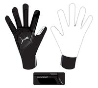 PUMA Ultra Play RC Goalkeeper Gloves, Adult, Unisex, Black Asphalt (Multicoloured), 10