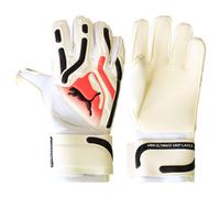 Puma Ultra Pro Regular Cut Mens White/Red Goalkeeper Gloves 041859_01