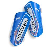 PUMA Ultra Strap Unisex Adult Shin Pads, Fiery Coral Fizzy Light (Multicolour), XL