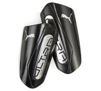 PUMA Ultra Strap Unisex Adult Shin Pads, Fiery Coral Fizzy Light (Multicolour), XL