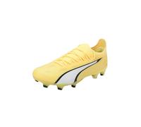 Puma Ultra Ultimate FG/AG WN's, Women's Sneakers, Yellow Blaze White Black, 42 EU, Yellow Blaze Puma White Puma Black, 8 UK