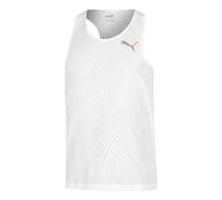 Puma Ultraspun Singlet Running Shirt Men-White, Size XL