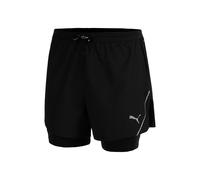 Puma Ultraweave 2in1 5in Running Shorts Men - Black, Size XL
