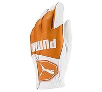 Puma Golf 2018 Kid's Golf Glove (Bright White-Vibrant Orange, Large)