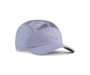 PUMA, Unisex 5 Panel Short Visor Mesh Hat Purple INT
