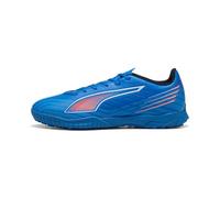PUMA Unisex 6 Play TT Soccer Shoe, Ultra Blue White-Glowing RED, 11 UK