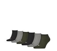 PUMA Sneaker, Green Combo, 43/46 (Pack of 6)