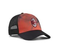 PUMA Unisex AC Milan King Trucker Cap, for All Time Red- Black AH26, OSmallFA ACM Cap