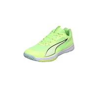 PUMA Unisex Accelerate PRO 4 Indoor Court Shoe, Fizzy Light-Green Terrain-Light Moss White, 9 UK