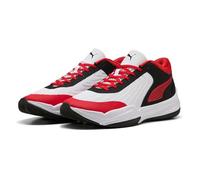 PUMA Unisex-Adult Court Pro 2 Shoes, Black-for All Time Red White, 11 UK