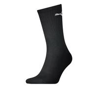 Puma Unisex Adult Crew Sports Socks (Pack of 3) (Black) - Size UK 9-11