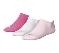 (2.5 UK-5 UK, Pink) Puma Unisex Adult Invisible Socks (Pack of 3)