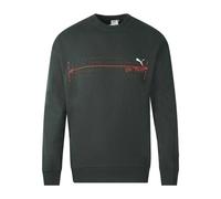 Puma Unisex Adult Michael Lau Graphic Crew Neck Sweatshirt / XS Black SY840
