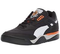 PUMA Unisex-Adult Palace Guard Sneaker, Black White-Orange Popsicle, 8 UK