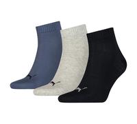 Puma Unisex Adult Quarter Training Ankle Socks (Pack of 3) RD697