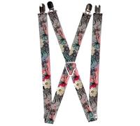 PUMA Unisex-Adult's Buckle-Down Suspender-Floral, Multicolor, 1.0-inch Wide