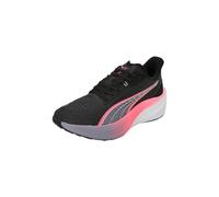 PUMA Unisex Adults Darter PRO Road Running Shoe, PUMA Black-Sunset Glow-Pale Plum, 12 UK