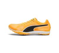PUMA Unisex Adults Evospeed Haraka 8 Unisex Track and Field Shoe, Sun Stream-PUMA Black-PUMA White, 4.5 UK