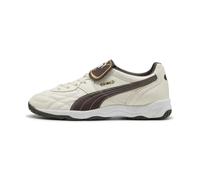 PUMA Unisex Adults King Indoor Sneakers, Warm White-Chocolate Brown, 5 UK