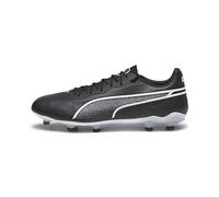 PUMA King Pro FG/AG Football Boots, Black/White, size 12