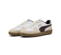 PUMA Unisex Adults' Palermo LTH 396464 Sneakers, 26 Spring/Summer Colors: PUMA White/Chocolate Brown/Gum (28), 23.0 cm