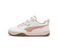 PUMA Unisex Park Lifestyle Sneaker, White-DEEVA Peach-Island Pink, 11 UK