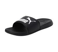 Puma Unisex Adults Popcat 20 Slide Sandals, Puma Black-Puma Black-Puma White, 10 UK