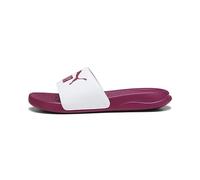 Puma Unisex Adults Popcat 20 Slide Sandals, Puma White-Pinktastic, 6 UK