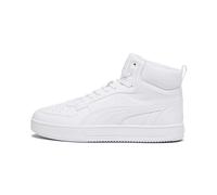 Puma Unisex Adults Puma Caven 2.0 Mid Sneakers, Puma White-Puma Silver, 10 UK