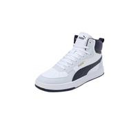 Puma Unisex Adults Puma Caven 2.0 Mid Sneakers, Silver Mist-Puma White-Puma Navy, 4.5 UK