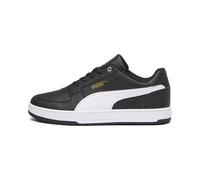 PUMA Caven 2.0 Sneakers, Black/White/Gold, size 9.5