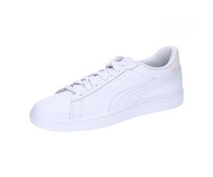 Puma Unisex Adults Puma Smash 3.0 L Sneakers, Puma White-Rosebay-Puma Silver, 5 UK