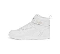 Puma Unisex Adults Rbd Game Sneakers, Puma White-Puma White-Puma Team Gold, 12 UK