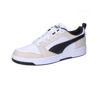 Puma Unisex Adults Rebound V6 Low Sneakers, Alpine Snow-New Navy-Puma White, 4 UK