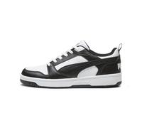 Puma Unisex Adults Rebound V6 Low Sneakers, Puma White-Puma Black-Puma White, 12 UK