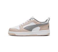 Puma Unisex Adults Rebound V6 Low Sneakers, Rose Quartz-Puma White-Stormy Slate, 7.5 UK