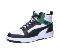Puma Unisex Adults Rebound V6 Sneakers, Puma White-Puma Black-Vine, 9.5 UK