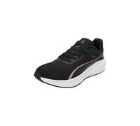PUMA Unisex Adults Skyrocket LITE Road Running Shoe, Black White-Rose Gold, 5.5 UK