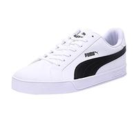 Puma Unisex Adults Smash Vulc Tennis Shoes, White (White-Black), 9 UK