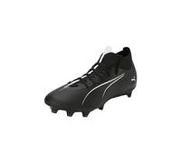 PUMA Unisex Ultra 5 Match+ FG/AG Soccer Shoe, Black White, 10 UK
