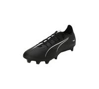 PUMA Unisex Adults Ultra 5 Match FG/AG Soccer Shoe, PUMA Black-PUMA White, 8 UK