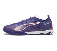 PUMA Unisex Adults Ultra 5 Match IT Soccer Shoe, Lapis Lazuli-PUMA White-Sunset Glow, 11 UK