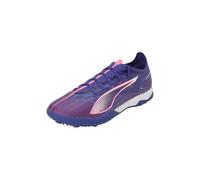 PUMA Unisex Adults Ultra 5 Match TT Soccer Shoe, Lapis Lazuli-PUMA White-Sunset Glow, 8.5 UK